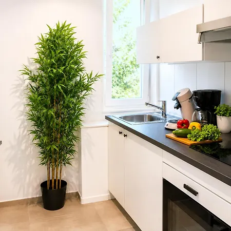 Rm-1 - Joli 2 Pieces Equipe Au 1er Etage Pour 1-3 Pers * Mulhouse